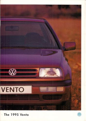 Volkswagen Vento 1994-95 UK Market Sales Brochure L CL GL VR6