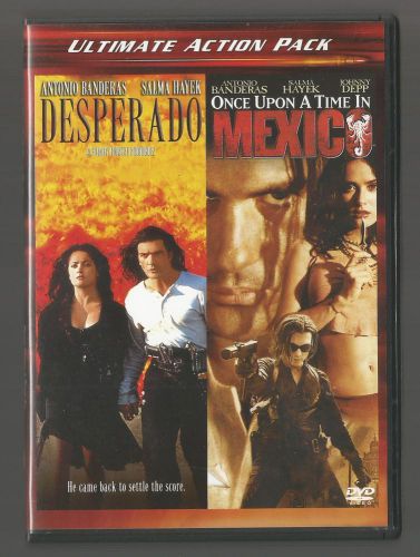 Desperado &amp; once upon a time in mexico 2 movie pack -1995 &amp; 2003