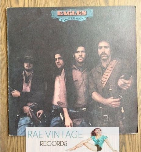 RAE VINTAGE RECORDS - EAGLES Desperado 1973 33 Vinyl (Asylum) SD 5068