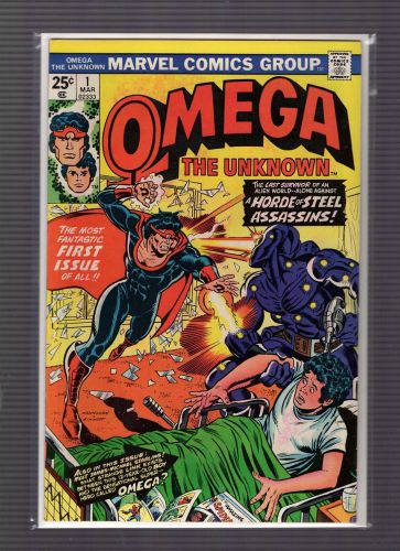 Omega The Unknown #1 FN+ Hannigan, Sinnott, 1st Omega The Unknown
