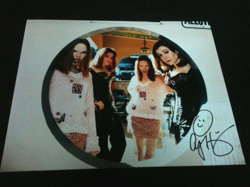 hannigan signed Photo 8x10 BTVS WILLOW Buffy the vampire slayer autograph gellar