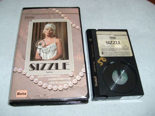 SIZZLE - (1981, BETA) - LONI ANDERSON / JOHN FORSYTHE