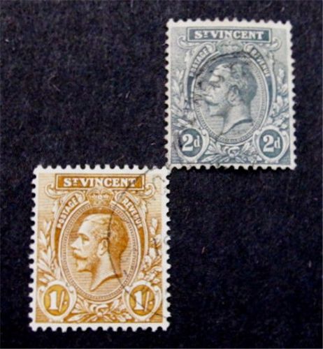 nystamps British St Vincent Stamp # 106 128 Used $60