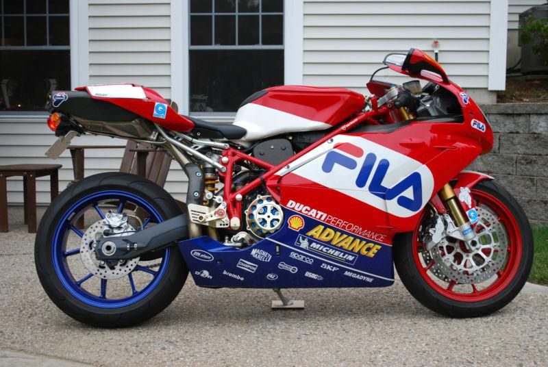 2003 Ducati 999 Fila Tribute Bike