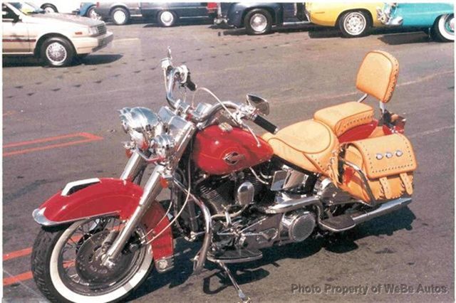 1988 Red HARLEY-DAVIDSON Heritage Softail Classic