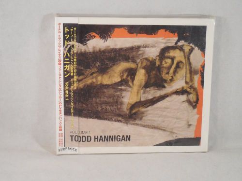Todd Hannigan - Volume 1 - Japan CD - NEW Digipak
