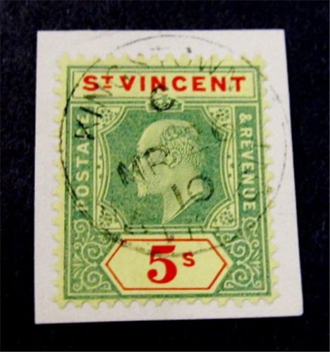 nystamps British St Vincent Stamp # 88 Rare Used $60