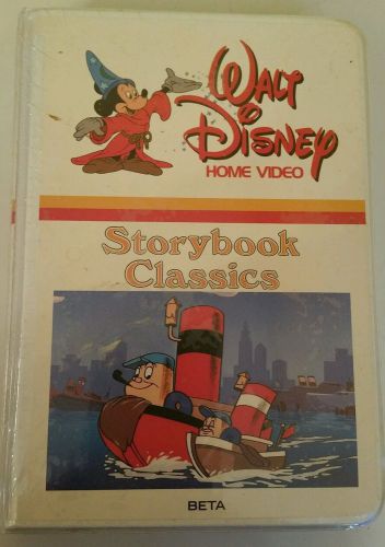 Walt Disney Home Video- Storybook Classics - Beta Betamax Tape