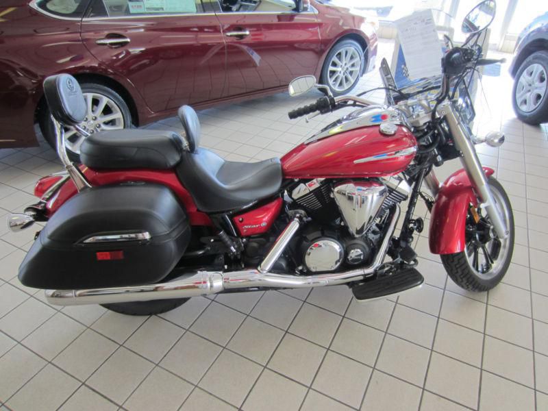 Low Low Miles, Red, Like New Condition, Saddle Bags,Windshield, and Foot Boards.