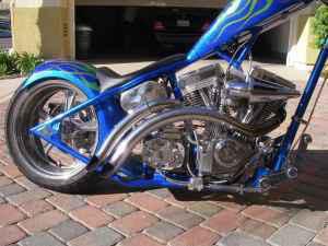 Beautiful Custom Built Motorcycle Chopper Must Sell No Reserve!!