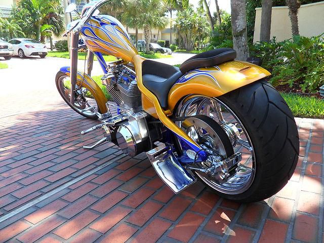 Custom Chopper Built by Eddie Trotta/ThunderCycle in Ft.Lauderdale.One of A Kind