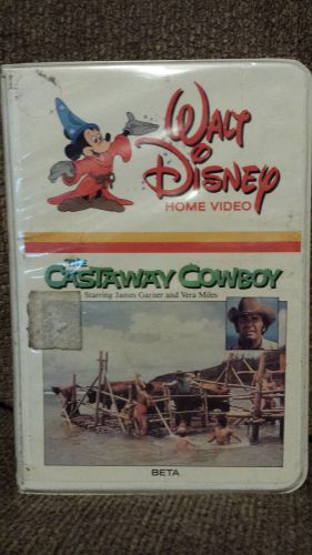 Castaway Cowboy Beta Max Disney Classics RARE OOP