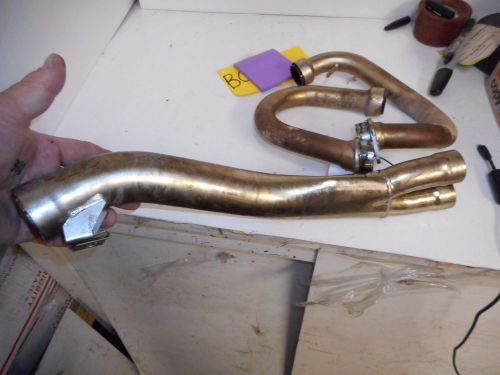 2002 HUSABERG 400E EXHAUST HEADER &amp; MIDDLE PIPES