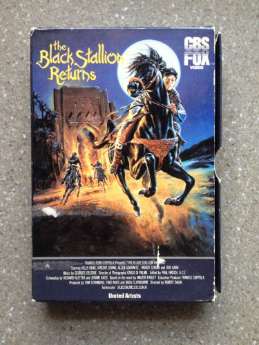 The Black Stallion Returns - Vincent Spano - Teri Garr - BETA - Betamax
