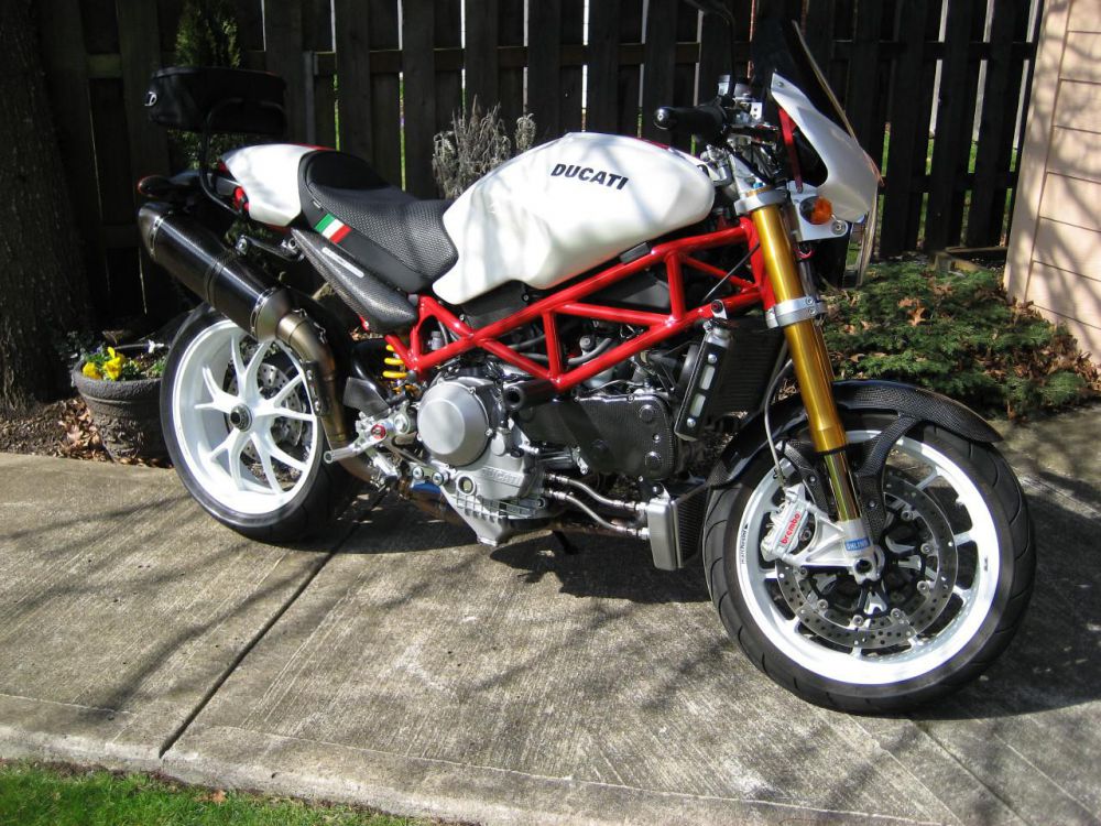 2007 ducati monster s4rs sportbike 