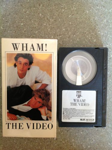 Wham! the video - beta - betamax - george michael