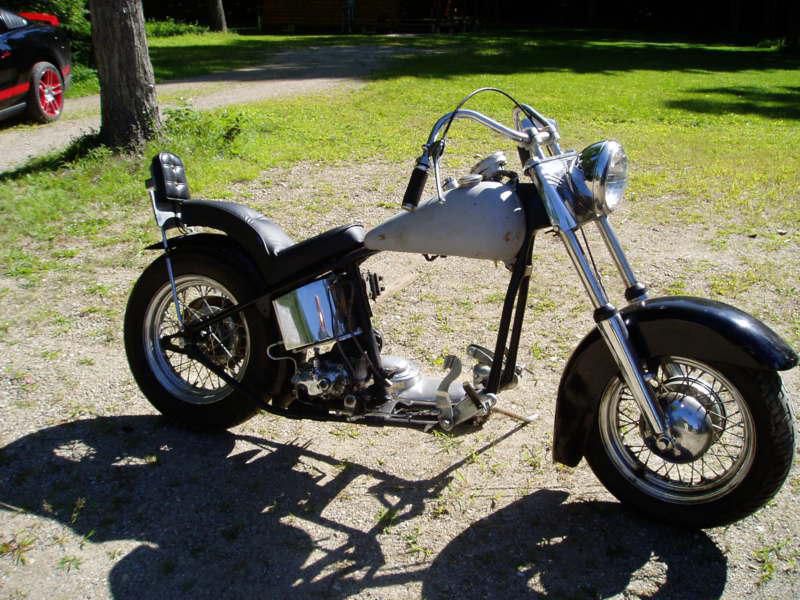 1950 Harley Davidson Panhead Project