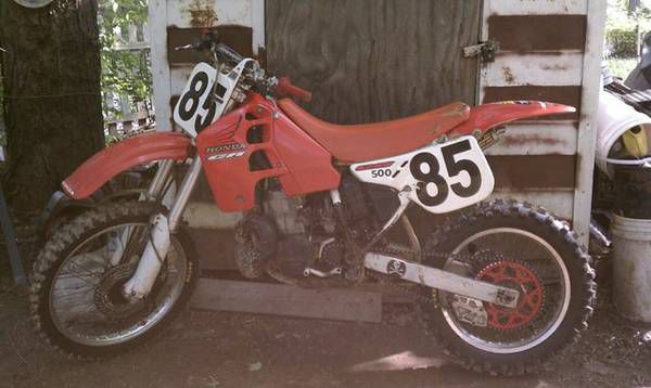 1989 Honda CR500 Dirtbike