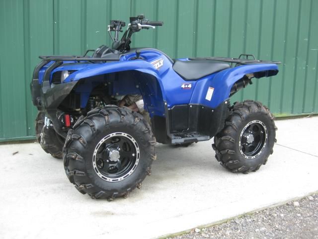 2008 YAMAHA GRIZZLY 700 MINT WITH EXTRAS $6,500, BLUE, 871 mi, Adult Owned