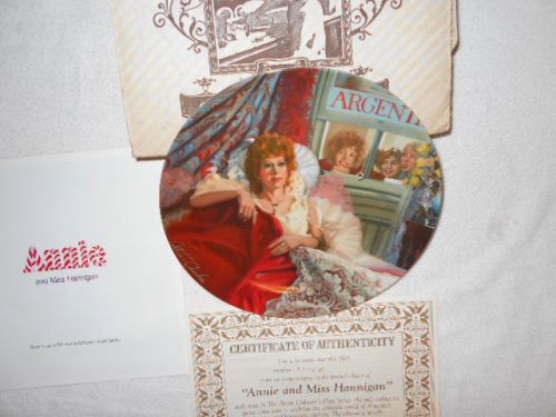 NEW Knowles ANNIE AND MISS HANNIGAN in original box with certificate # 7396 A