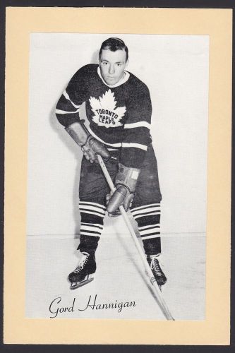 1945-1964 Beehive Group II 2 Hockey Gord Hannigan Toronto Maple Leafs High Grade
