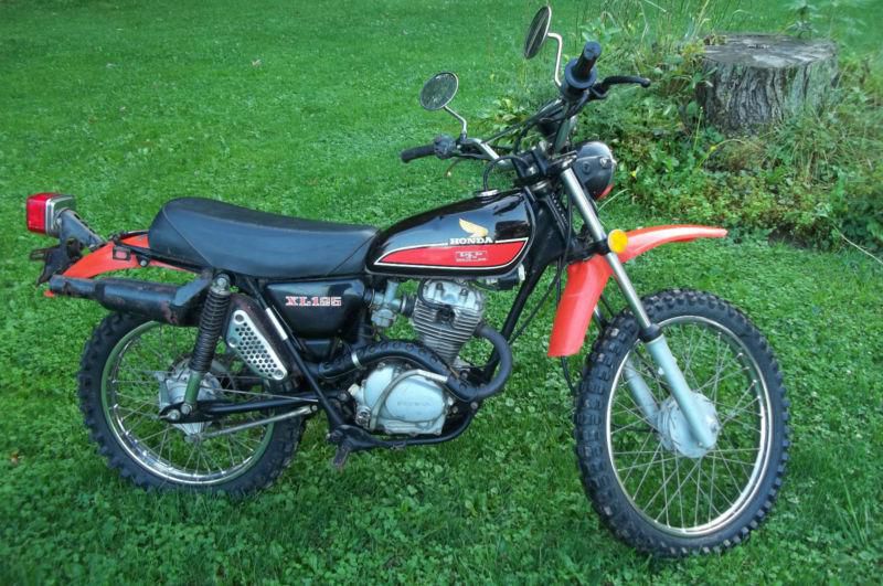 1977 Honda XL125 with title