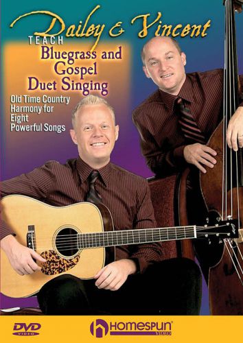 Daily &amp; Vincent Bluegrass &amp; Gospel Duet Singing DVD NEW