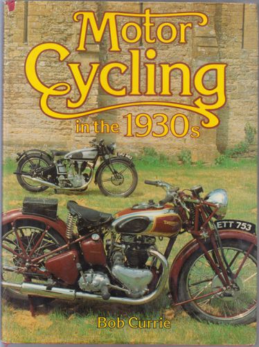 1930S BRITISH MOTORCYCLE BOOK VINCENT ARIEL BSA AJS TRIUMPH RUDGE NORTON ENFIELD