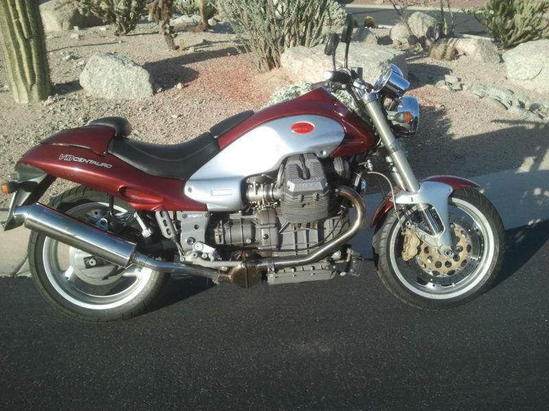 1997 Moto Guzzi Centauro sports bike, 1000cc V-twin,