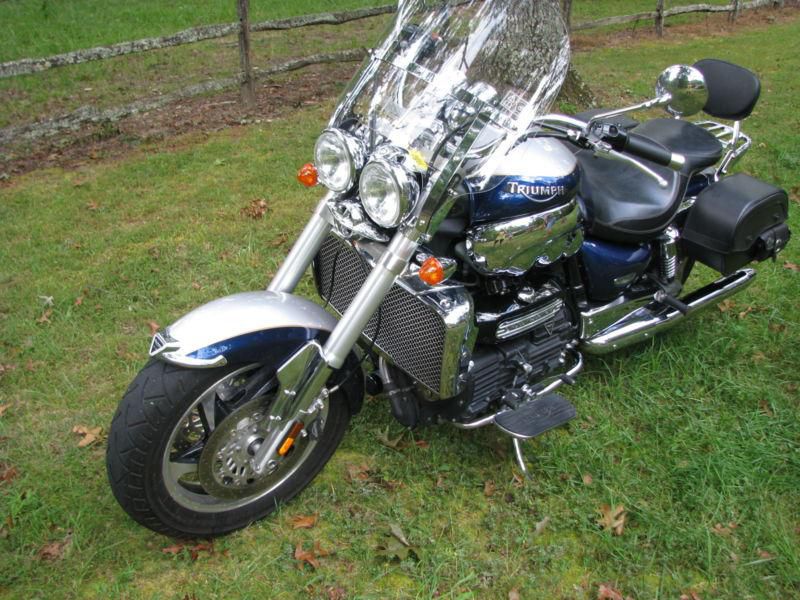 Beautiful Blue/Silver, Flawless, Very Low Miles, All Triumph Options, Excellent