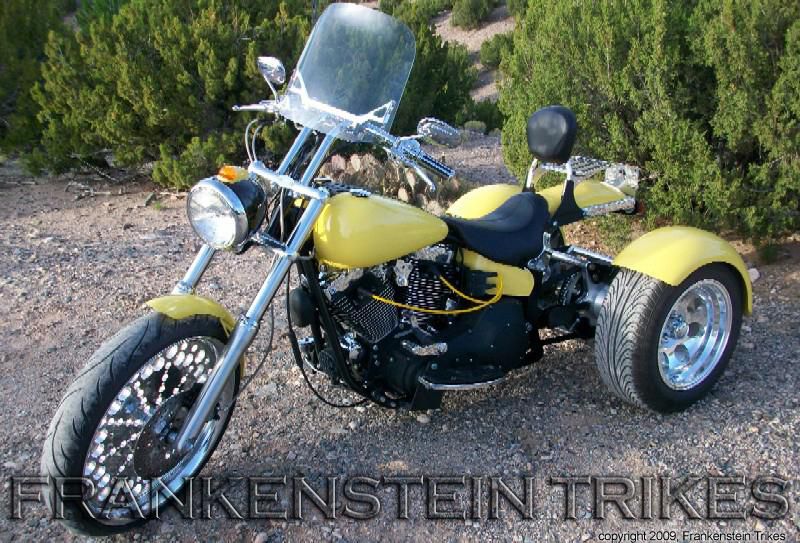 Custom Harley(FX)/Frankenstein Trike, W/103 inch Screaming Eagle, 23 inch front