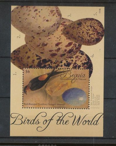 St. vincent   nice stamps / sheet   &#034;birds&#034;   mnh  .  m1