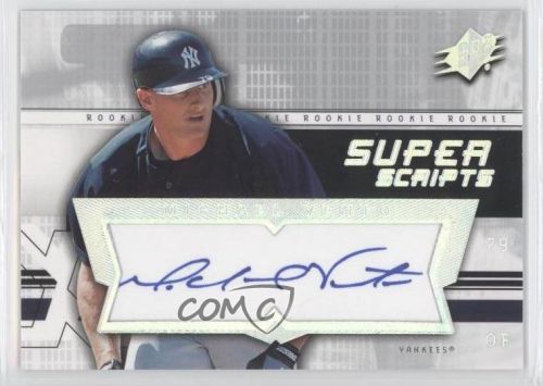 2004 SPx Super Scripts Rookie Autographs SU-VE Mike Vento Auto Baseball Card 0n4