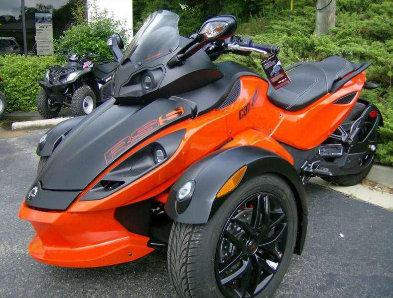 2012 Can-Am Spyder RS-S SM5 Trike 