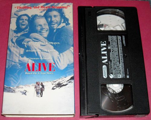 ALIVE True Story ~ Ethan Hawke Vincent Spano ~ RARE VHS