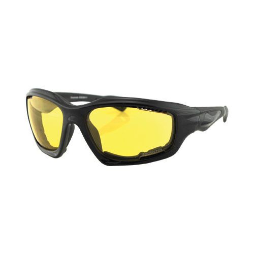 Bobster EDES001Y Desperado Sunglasses w/ Yellow Lens