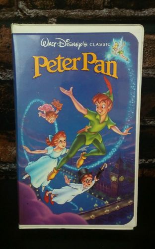 Peter Pan (VHS, 1990) Black Diamond Disney Collection