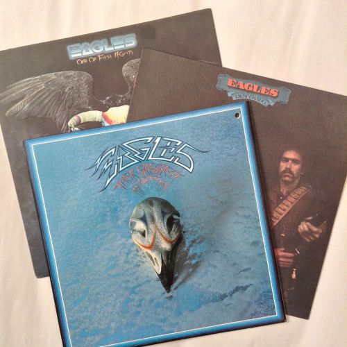 Eagles 3 LP LOT: One of These Nights, Desperado, Greatest Hits