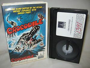 Rare CROCODILE Beta Betamax Tape video MOVIE - HORROR
