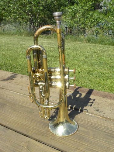 Vintage Olds Ambassador Trumpet with Vincent Bach Mouthpiece # 3945XX Fullerton