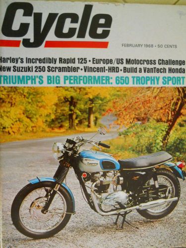 1966 Cycle Vincent History Suzuki TM250 TM 250 S-90 VanTech Vintage Motocross