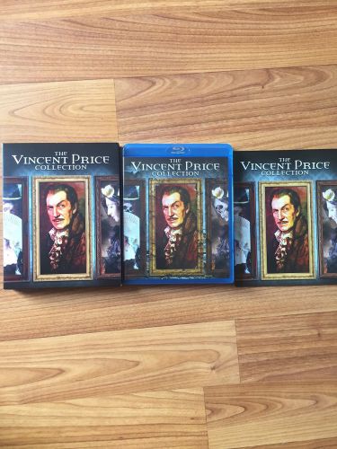 Vincent Price Collection Blu-ray Set Scream Factory Out Of Print Mint