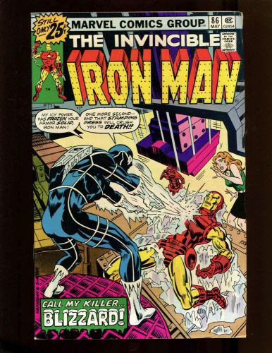 Iron Man #86 FN+ Hannigan Tuska Colletta 1st Blizzard