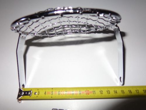 Montesa, bultaco, ossa, honda, ktm, chrome grille 14 cm diameter  (box 31)
