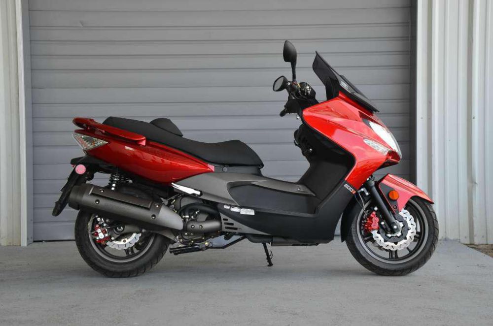 2009 kymco xciting 500 ri abs  scooter 