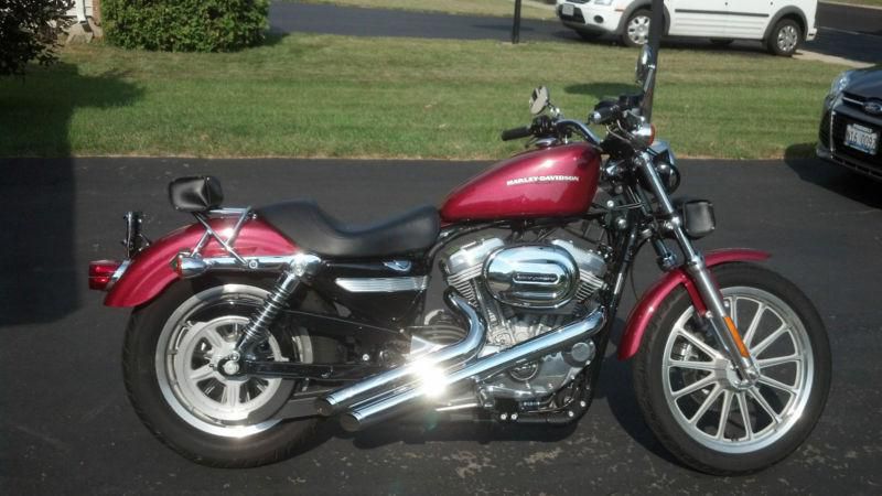Harley Sportster XL883L with Low Miles, Custom Pipes, Excellent Condition