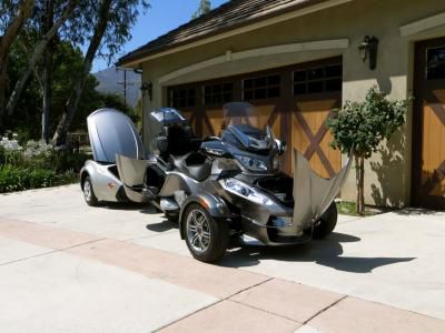 34597 used 2012 can-am spyder rt-s motorcycle trike