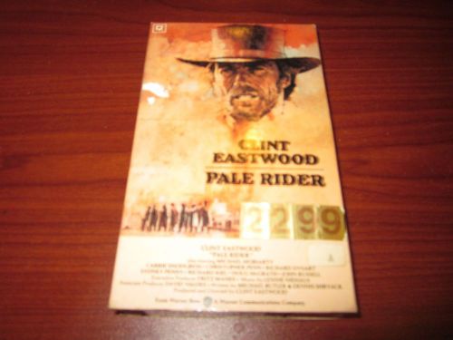 Clint Eastwood Pale Rider on BETA - Betamax Cassette