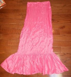 NEW Twelfth Street by Cynthia Vincent Ladies Long Pink Crinkle Skirt Size SMALL