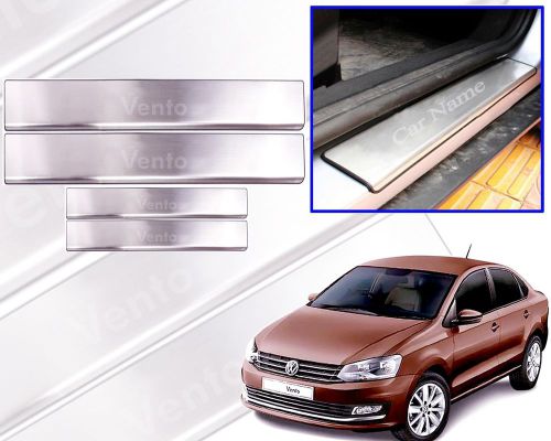 Premium Quality Car Door Stainless Steel Scuff Plate Foot Steps For - Vento